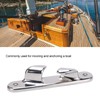 10in Bow Cleat 316 Stainless Steel Polished Mirror Finish Anchoring