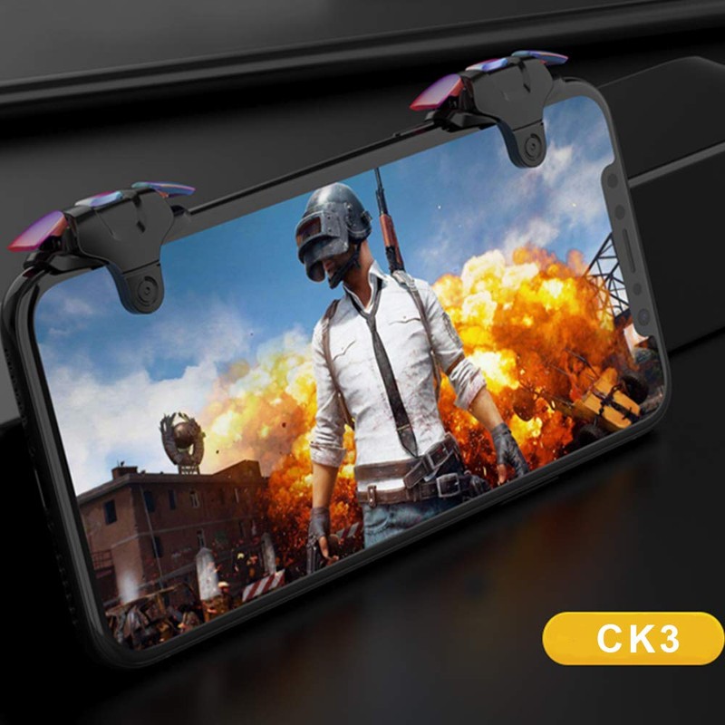 GOFOYO CK3 Mobile Triggers,Mobile Game Controller, Game Trigger for PUBG/Free