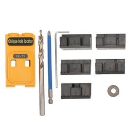 Pocket Hole Jig Kit 2 Hole Wood Jig System Kit Mini Woodworking Tool Set for DIY Carpentry Projects