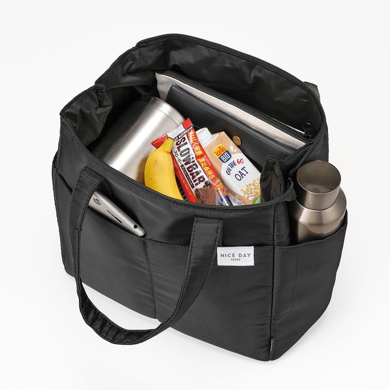 Iwasaki Industry LF-579 BK Handbag, Insulated Bag, Quick Release, 4