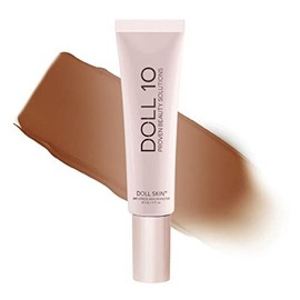 Doll 10 Doll Skin Anti-Stress Skin Perfector   Makeup Skincare (Deep) 2 fl oz