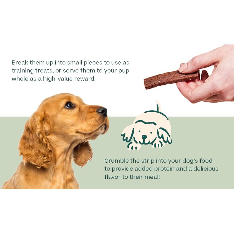 Duck Jerky Dogs Chewy Training Treats Food | Oven Roasted
