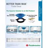 Fluidmaster 7530 Universal Better Than Wax Toilet Seal, Wax-Free Toilet