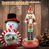 Auniq Nutcracker Music Box, 38 cm Movable Music Box, Handmade