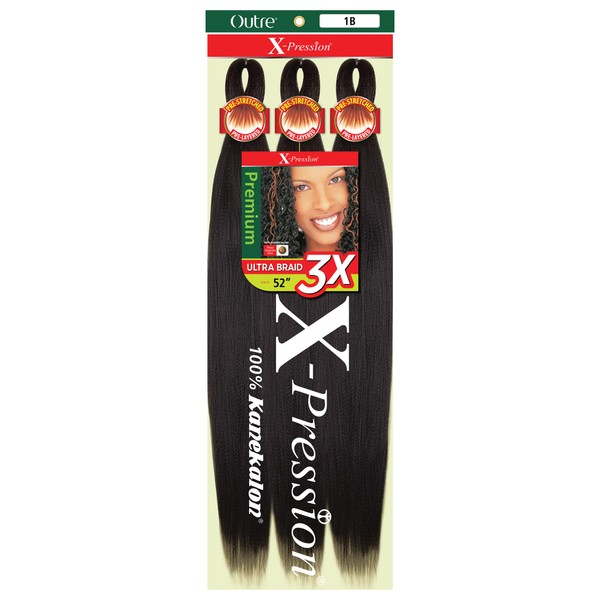 Outre X-Pression Braid - Pre Stretched Braid 52" 3X (5