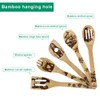 Nightmare Wooden Spoons Great Utensil Set Fun Gift Idea Serving