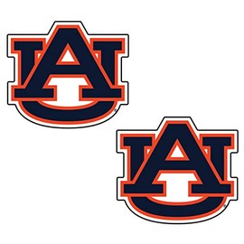 Craftique Auburn Tigers Decal (REF AU Decal 2P (2"), 2 in)