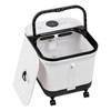 Heated Foot Spa Bath with Bubble Massage, Pedicure Attachments, Vibration