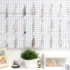 HUHOLE 40 Pack 1 Inch Black Pegboard J Hooks