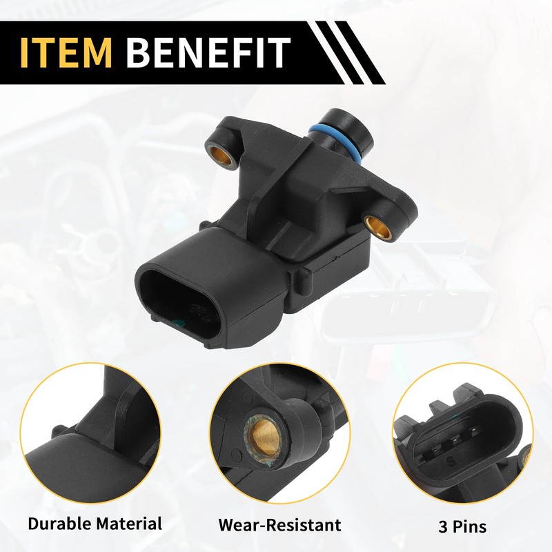 REPAIROCK Intake Manifold Pressure Sensor for Dodg Ram 1500 2004-2006