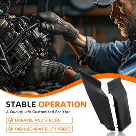 GoaMotors 2pcs Left & Right Side Front Windshield Wiper Side Cowl Cover Trim Fender for Toyota for Corolla 2014-2019 55084-02250,55083-02010