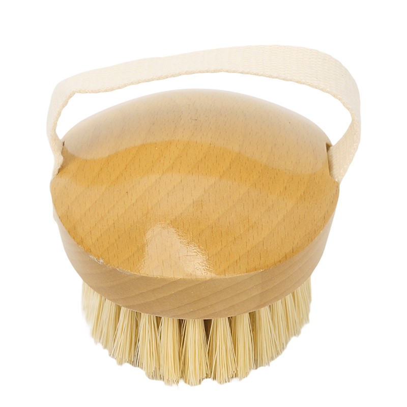 Massage Body Bath Brush Lymphatic Drainage Exfoliating Detox Deep Cleaning