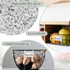 20Pcs Plastic Wire Shelf Label Holder Clip On Wire Basket
