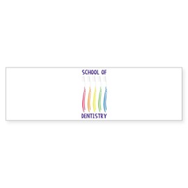 CafePress School of Dentistry Bumper Sticker Sticker (Bumper 50 pk)