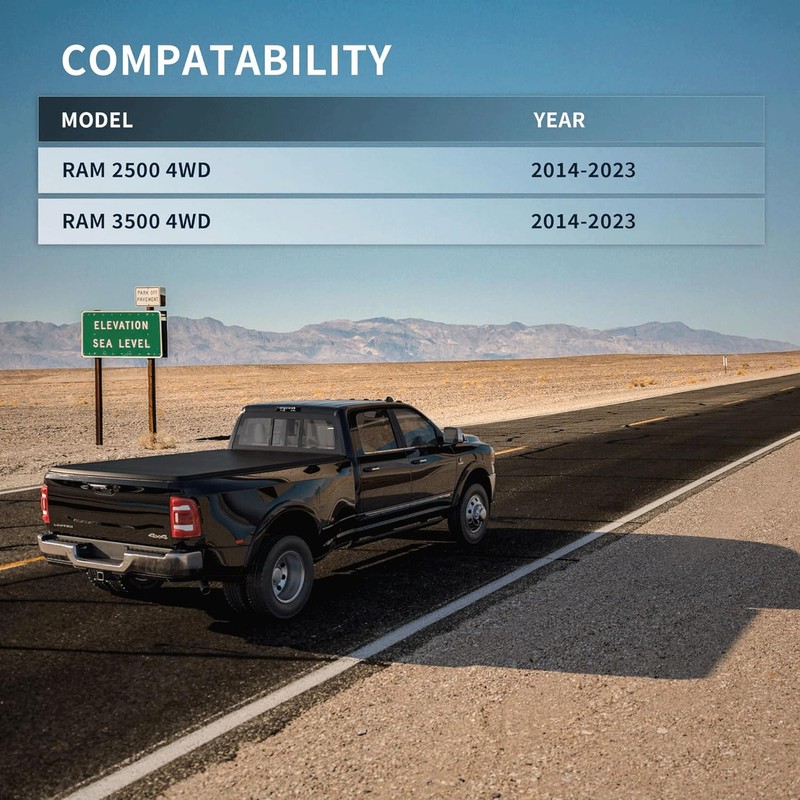 3" Front Leveling Lift Kit for 2014-2023 ram 2500 4WD,