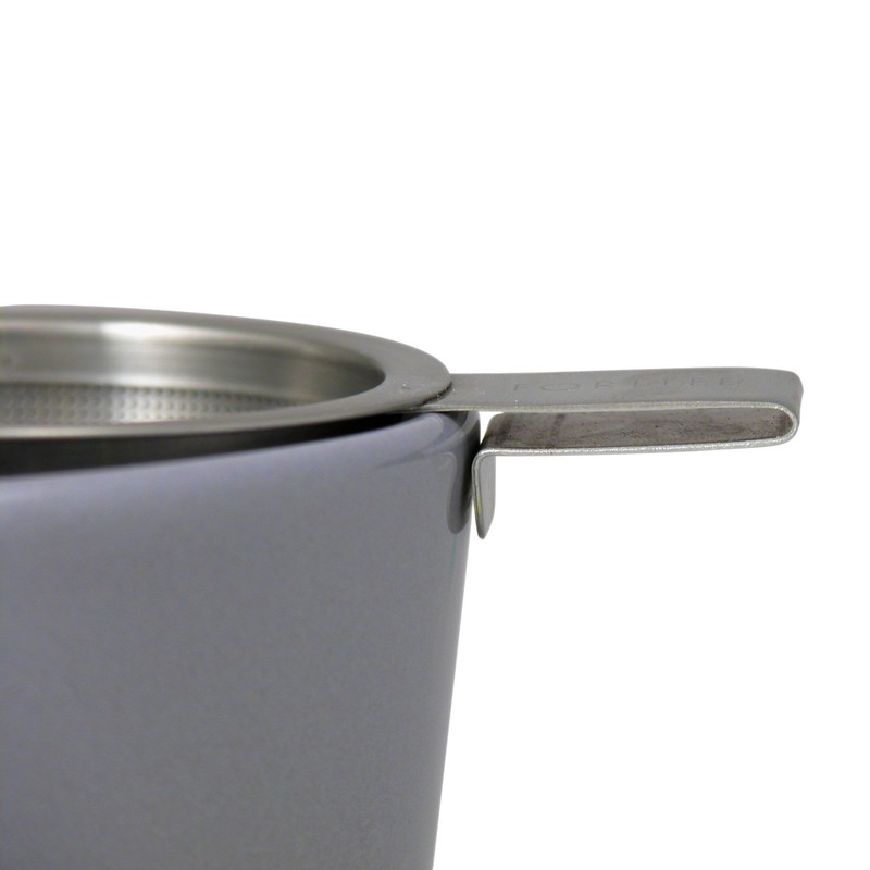 FORLIFE Hook Handle Tea Infuser and Dish Set, Turquoise