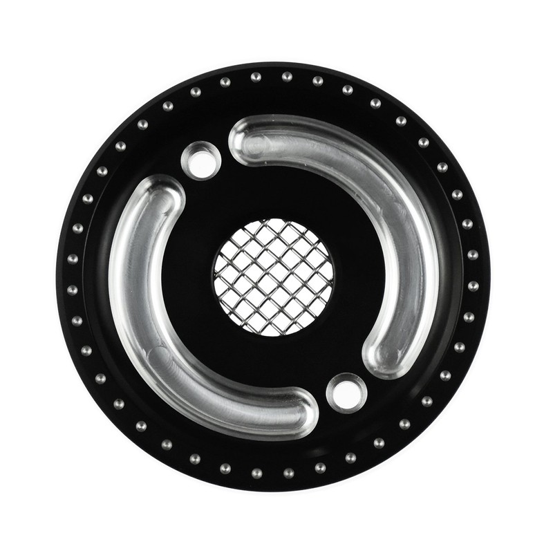 HDBUBALUS Motorcycle Front Tracker Pulley Cover Pulley Guard Set for