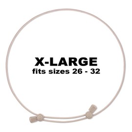 The Original Croptuck: Lightweight Adjustable Band for Crop Tops, Tucking, Cropping Oversized Tops, Layering, Shortening Dresses & No-Sew Fashion Hacks:_Taupe - X-Large