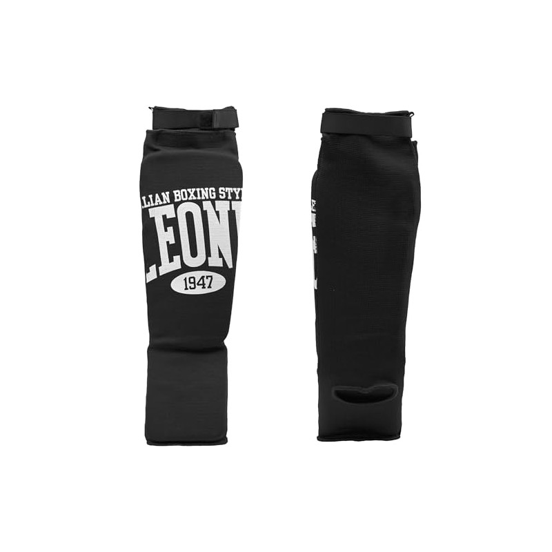 LEONE 1947, Comfort Shin Guards, Black, M, PT133