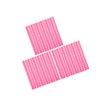 BULLSPANN 36pcs Pink Bicycle Reflector Reflective Edition Durable ABS Night