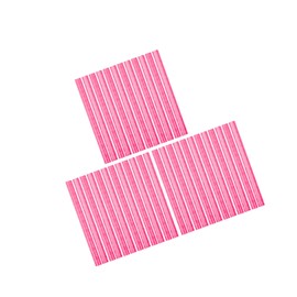 BULLSPANN 36pcs Pink Bicycle Reflector Reflective Edition Durable ABS Night Visibility Cycling Bike Mountain Bike Wheel Wheelchair