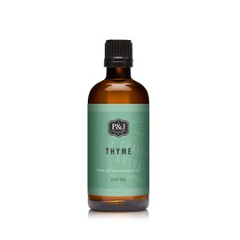 P&J Trading - Thyme Scented Oil 100ml - Fragrance Oil for Candle Making, Soap Making, Diffuser Oil