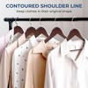 JS HANGER Multifunctional High Grade Solid Wooden Suit Hangers, Coat