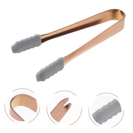 Zerodeko 6pcs Sturdy Food Tongs Clip Ice Cube Tongs for Kitchen Serving Easy to Store and Clean