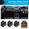MAX COOL 3 Pack Power Window Switches Electric Power Window