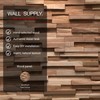 Wall!Supply 3D Wall Panels – Reclaimed Modern Asian Teak Wood
