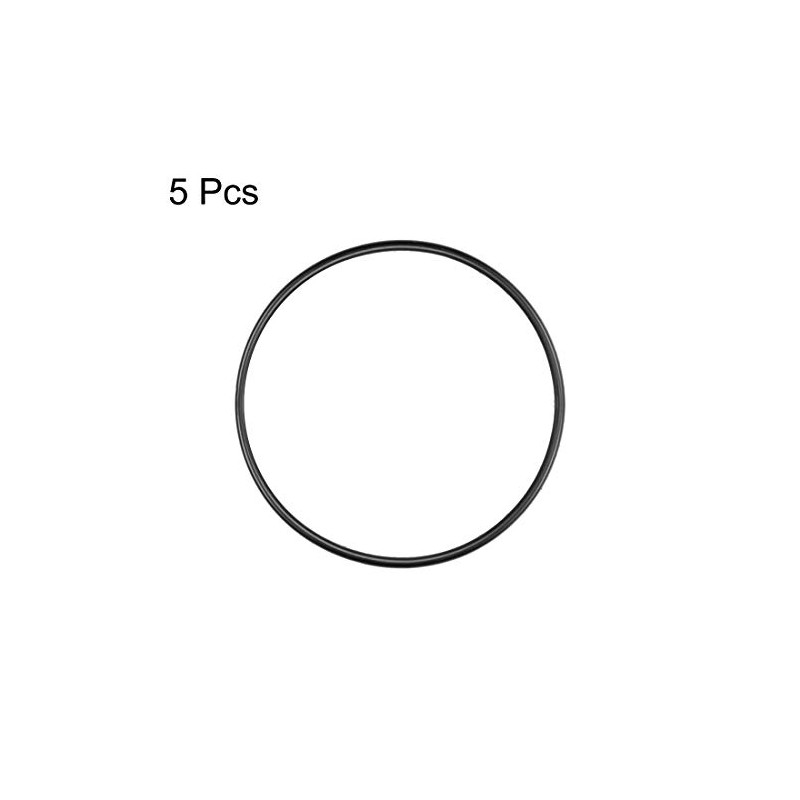 sourcing map Nitrile Rubber O-Rings 69mm OD 64.2mm ID 2.4mm