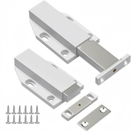 Push to Open Door Catches,Push openers for cupboards,Kitchen Drawer Closer Push Opener for RV Door Damper Large Wardrobe Closure,Catch