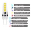 DOPKUSS G4 LED Bulb 10 Pack Bi-Pin Base AC 12V