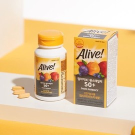 Alive 50+ (Fifty Plus) 2 bottles (4-month supply) / 얼라이브 50+(피프티플러스) 2병(4개월 구성)