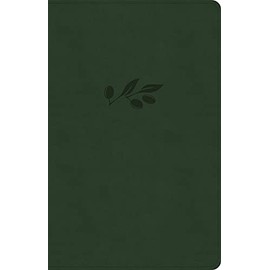 CSB Thinline Bible, Olive LeatherTouch