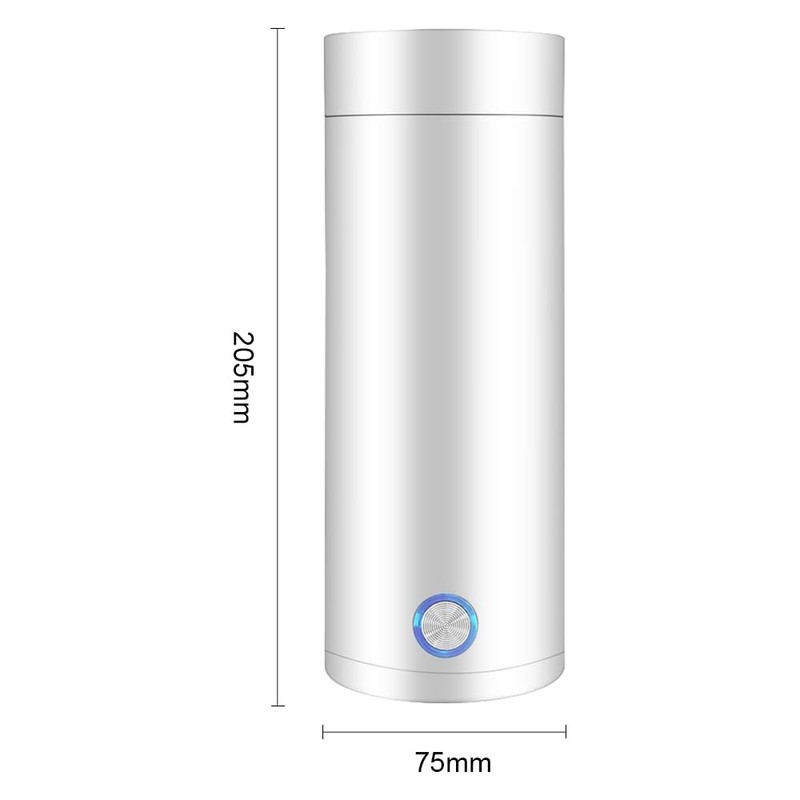 Riisoyu Small Portable Kettle, Mini Kettle for On the Go,