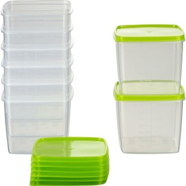 MiraHome food storage containers, freezer containers, green, Austrian quality