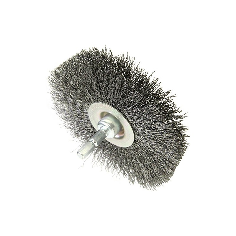 SK11 (SK11) Hex Shaft Wire Wheel 100mm