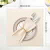Hi.FANCY Handmade Cloth Napkins, Cloth Napkins, 16.5 x 16.5 Inches