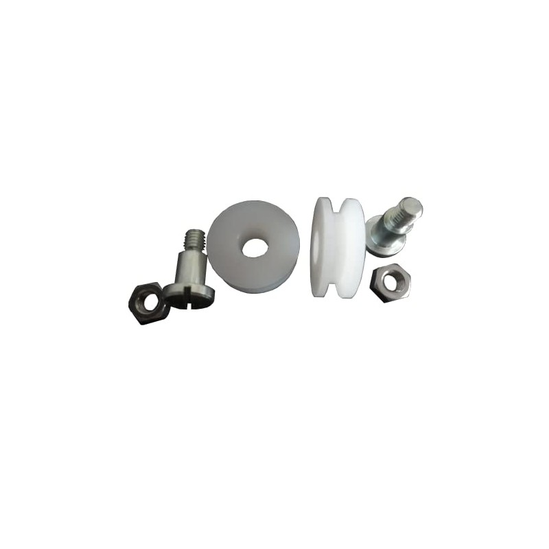 GAO Flora 2 castors greenhouse door POM diameter 25 mm