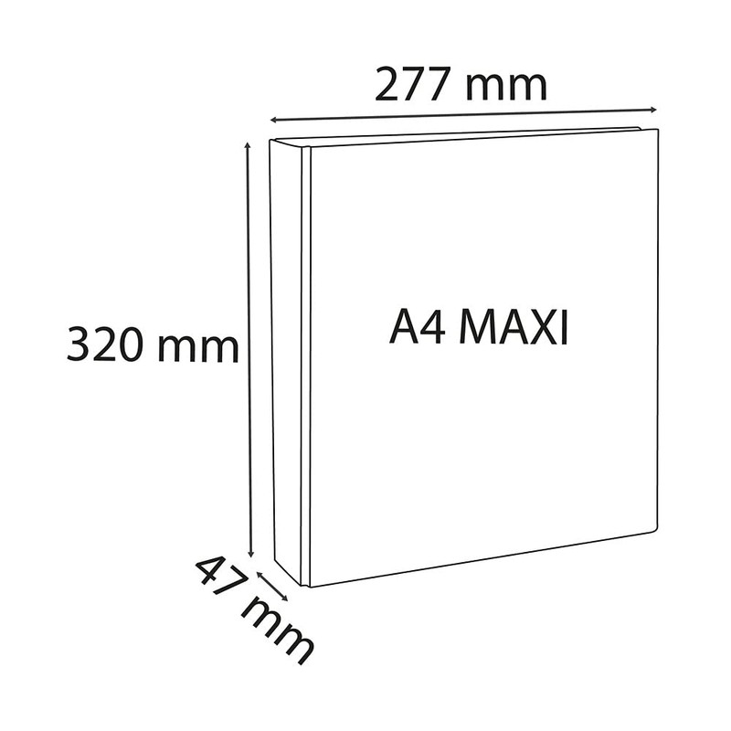 Exacompta Kreacover 51842E Ring Binder Made of Solid Polypropylene 4