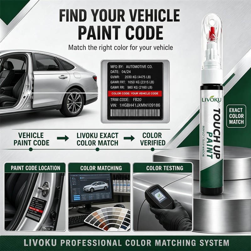 Bright White PW7/GW7 Touch Up Paint Pen for Jeep