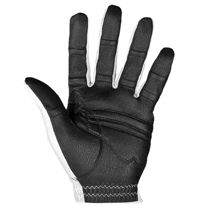 BIONIC Mens Relaxgrip® 2.0 Golf Glove - White/Black - M
