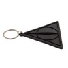 Pyramid International Rubber Keychain, Black, 4 x 6 x 1.3