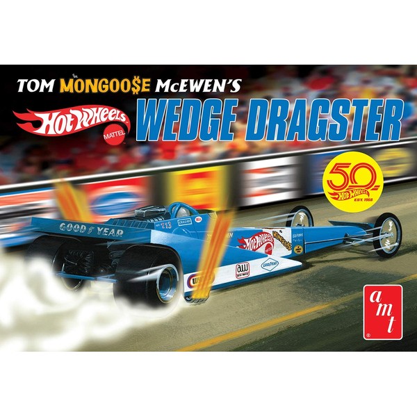 AMT1069 Tom "Mongoose" McEwen Wedge Dragster Model Car Kit