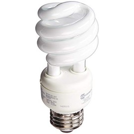EcoSmart 60-Watt Equivalent Daylight (5000K) Spiral CFL Light Bulb (4-Pack)