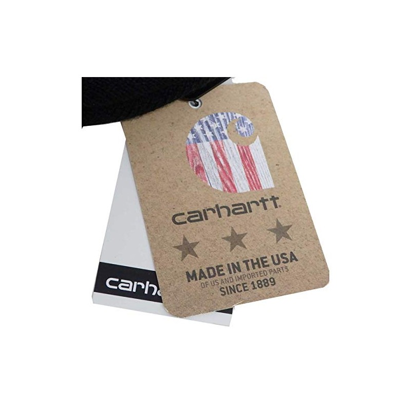 Carhartt A18 ACRYL WATCH KNICAP BLACK Acrylic Watch Knit Cap