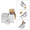 Universal Stainless Steel Motorcycle Motorbike Bike Helmet Lock Hanging Hook