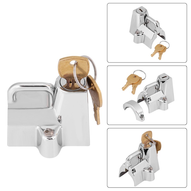 Universal Stainless Steel Motorcycle Motorbike Bike Helmet Lock Hanging Hook