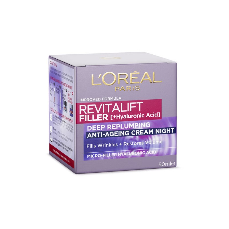 L'Oreal Revitalift Filler Night 50mL